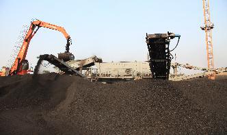 کارخانه و ماشین آلات مورد استفاده در معدن زغال سنگ